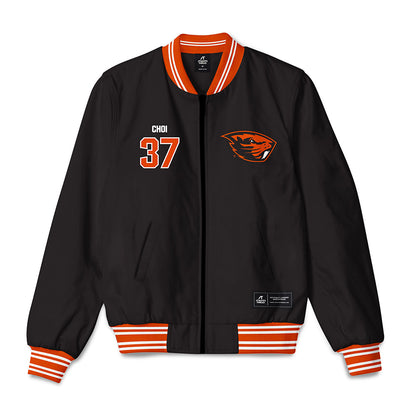 Oregon State - NCAA Softball : Makenna Choi - Bomber Jacket-0