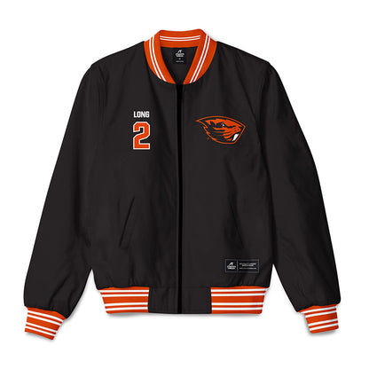 Oregon State - NCAA Women's Soccer : Morgan Long - Bomber Jacket-0