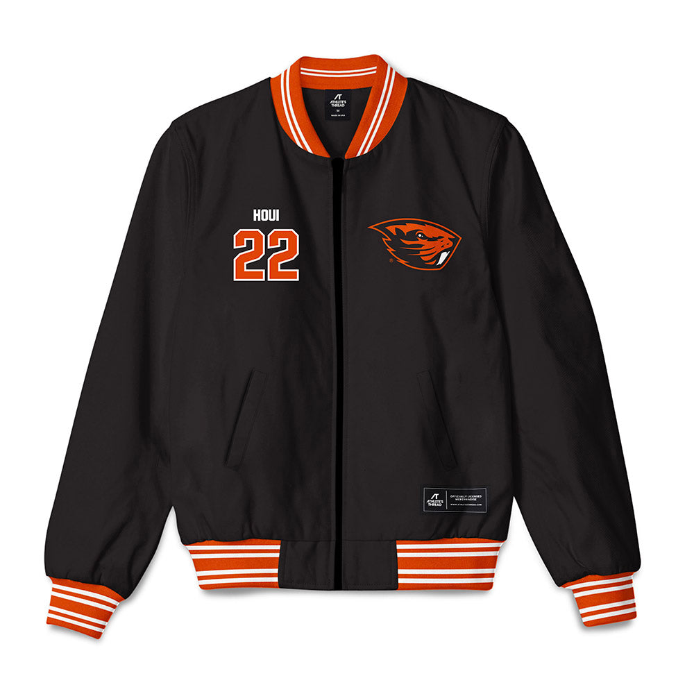 Oregon State - NCAA Football : Isaiah Houi - Bomber Jacket-0