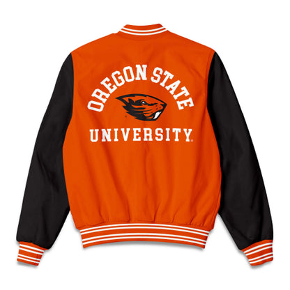 Oregon State - NCAA Men's Soccer : Oliver Hernandez - Bomber Jacket-1