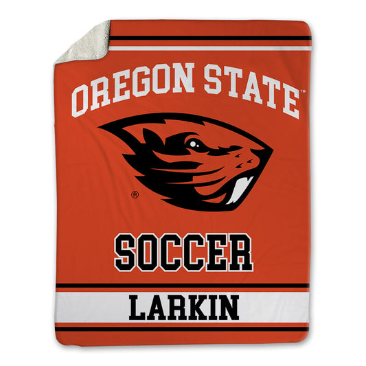 Oregon State - NCAA Women's Soccer : Ally Larkin - Blanket-0