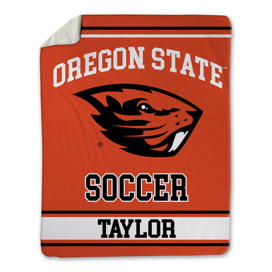 Oregon State - NCAA Women's Soccer : Chloe Taylor - Blanket-0