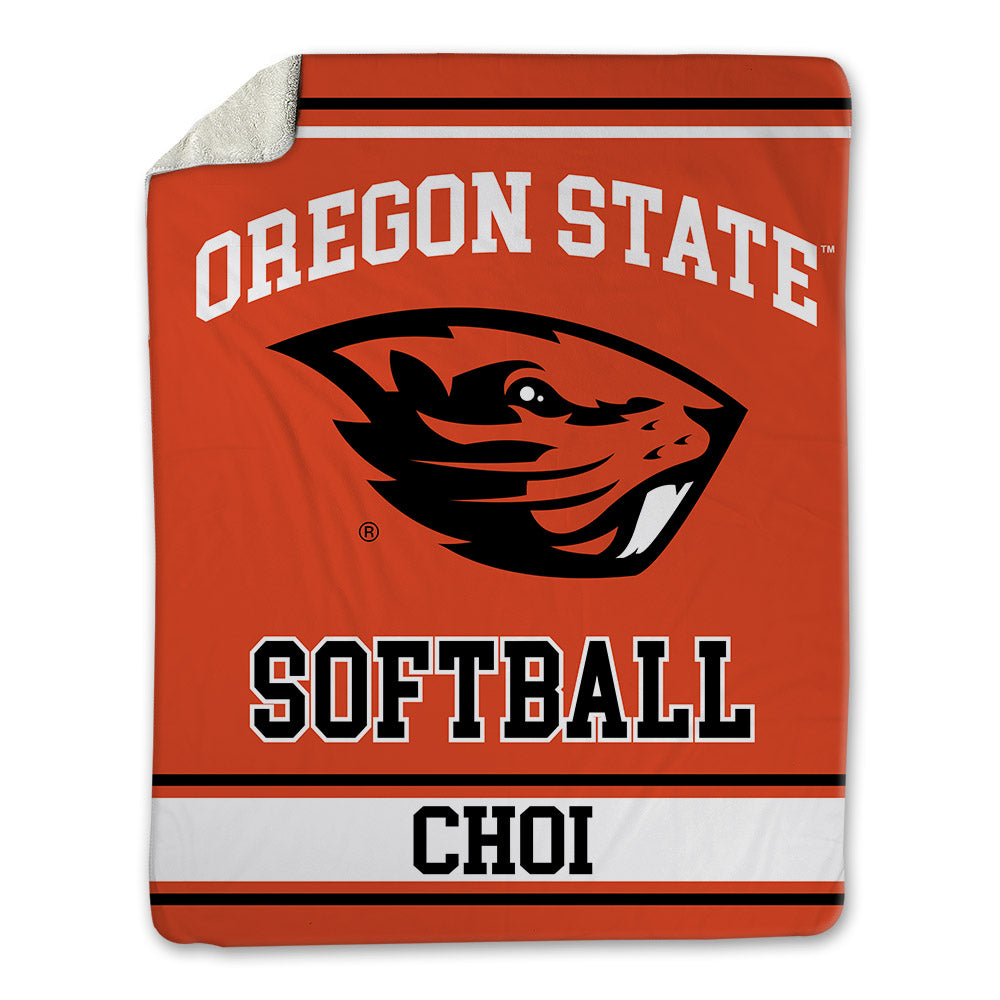Oregon State - NCAA Softball : Makenna Choi - Blanket-0