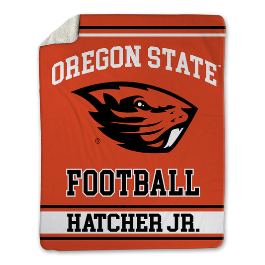 Oregon State - NCAA Football : Cornell Hatcher Jr. - Blanket-0