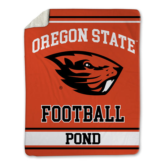 Oregon State - NCAA Football : Clive Pond - Blanket-0