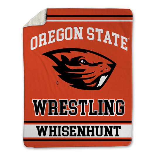 Oregon State - NCAA Wrestling : Gabe Whisenhunt - Blanket-0