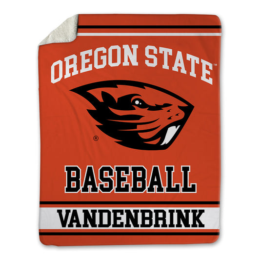 Oregon State - NCAA Baseball : Ryan VandenBrink - Blanket-0