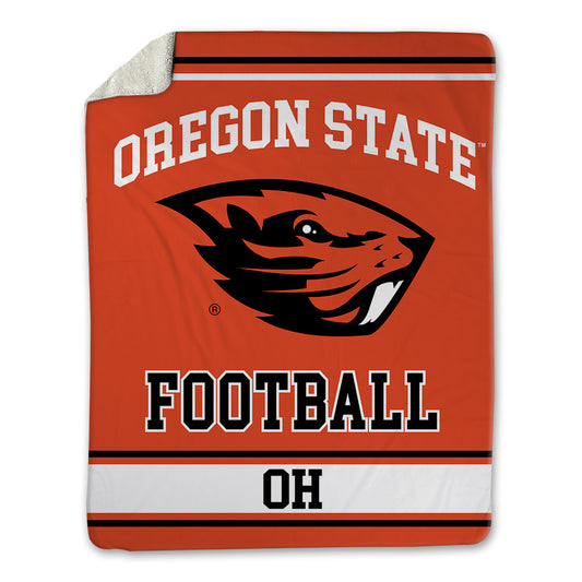 Oregon State - NCAA Football : Jadyn Oh - Blanket-0