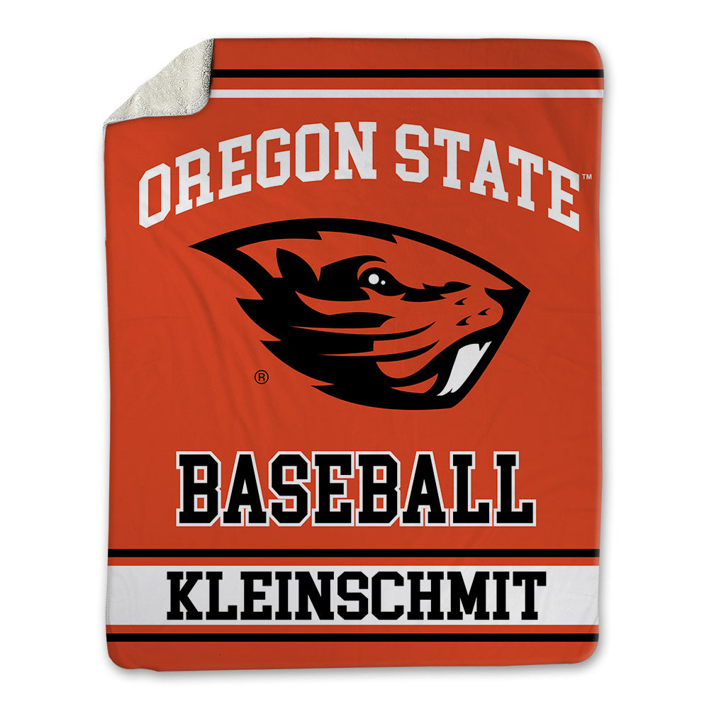 Oregon State - NCAA Baseball : Ethan Kleinschmit - Blanket-0