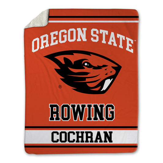 Oregon State - NCAA Men's Rowing : Miles Cochran - Blanket-0