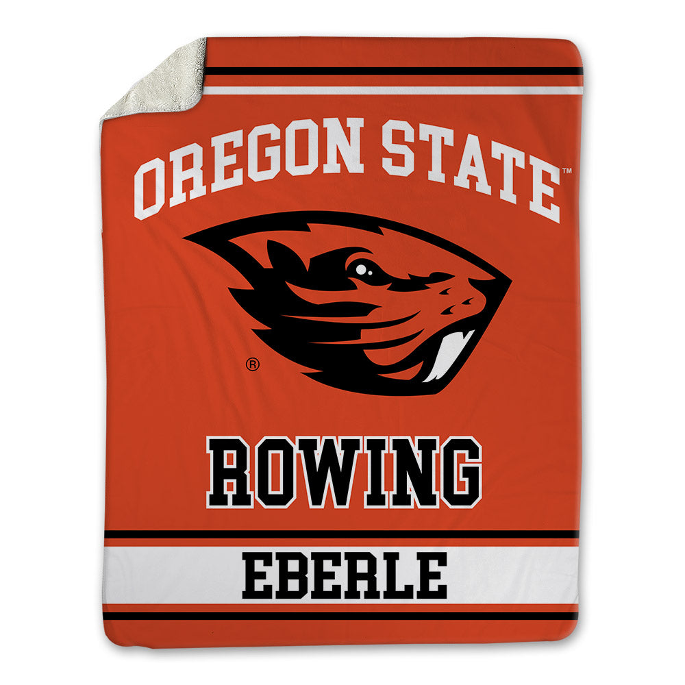 Oregon State - NCAA Women's Rowing : Zoe Eberle - Blanket-0