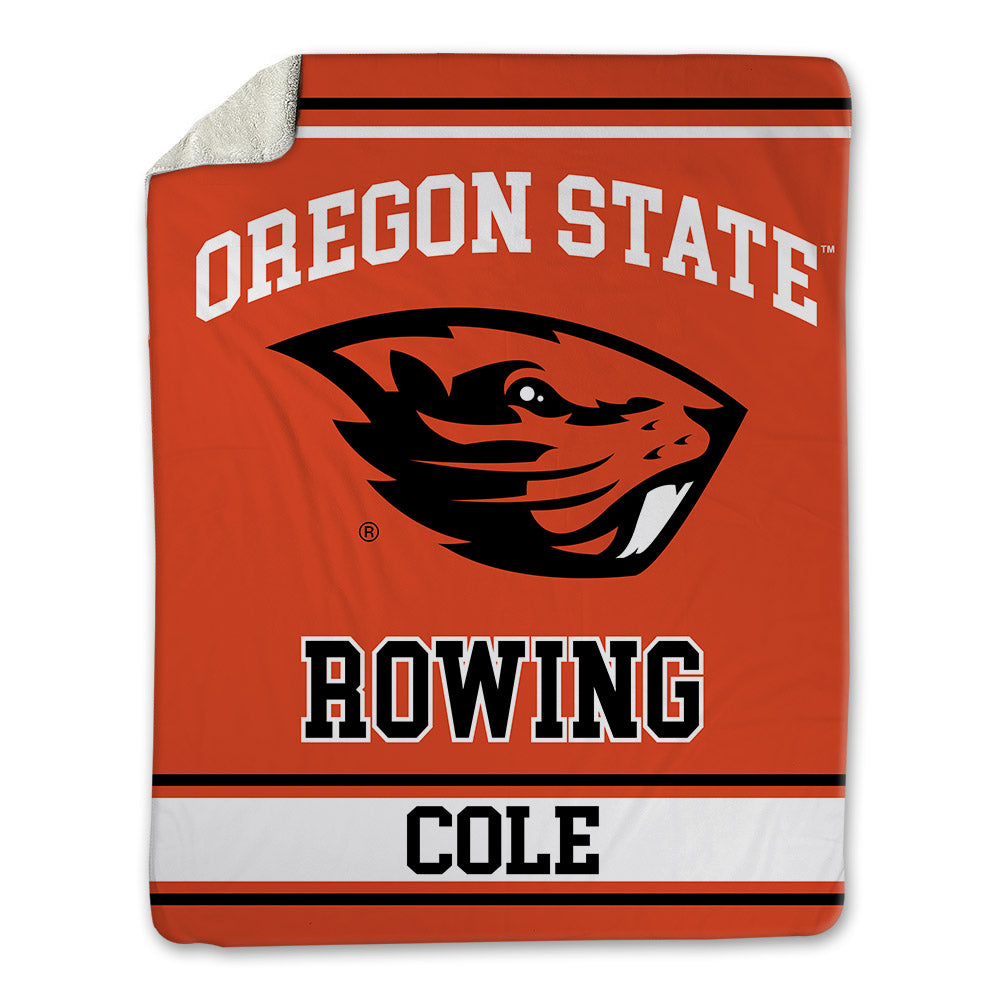 Oregon State - NCAA Men's Rowing : Hudson Cole - Blanket-0