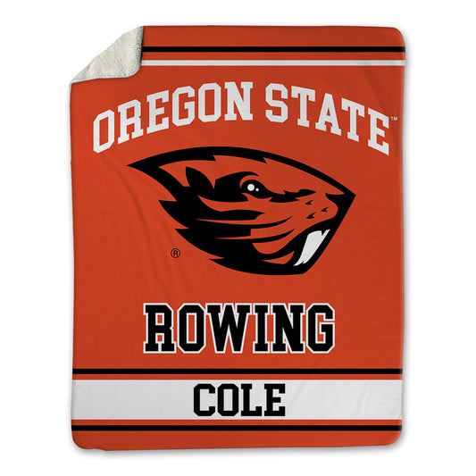 Oregon State - NCAA Men's Rowing : Hudson Cole - Blanket-0
