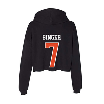 Oregon State - NCAA Baseball : Aj Singer - Women's Crop Fleece Hoodie-1