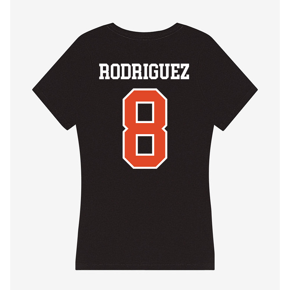Oregon State - NCAA Men's Soccer : Diego Rodriguez - Women's V-Neck T-Shirt-1