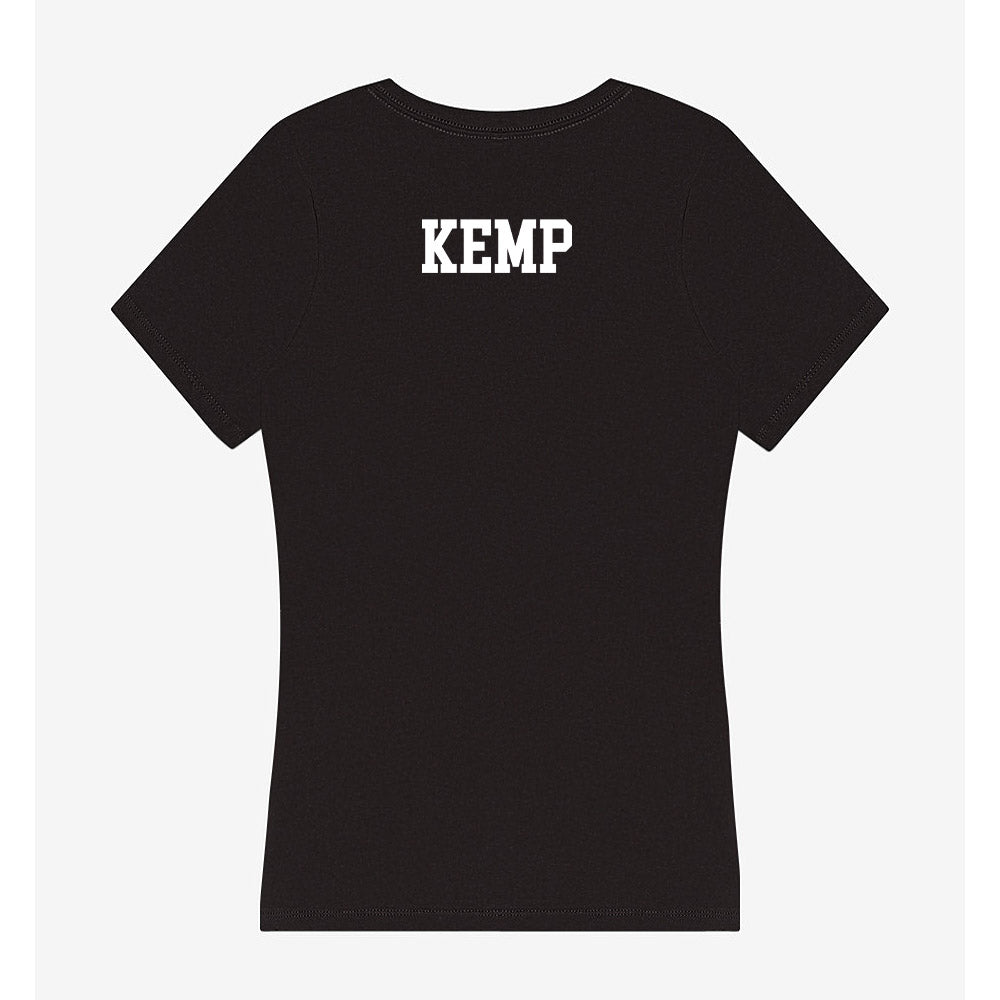 Oregon State - NCAA Men's Track & Field : Mia Kemp - Women's V-Neck T-Shirt-1