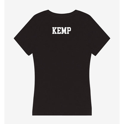 Oregon State - NCAA Men's Track & Field : Mia Kemp - Women's V-Neck T-Shirt-1