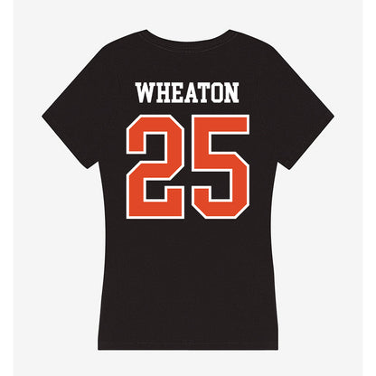 Oregon State - NCAA Football : Kai Wheaton - Women's V-Neck T-Shirt-1