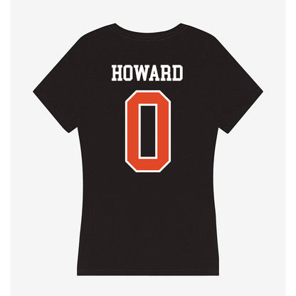 Oregon State - NCAA Football : Harlem Howard - Women's V-Neck T-Shirt-1