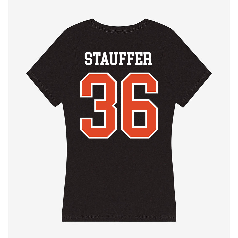 Oregon State - NCAA Softball : Kaylie Stauffer - Women's V-Neck T-Shirt-1
