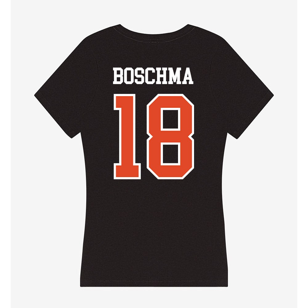 Oregon State - NCAA Football : Karson Boschma - Women's V-Neck T-Shirt-1