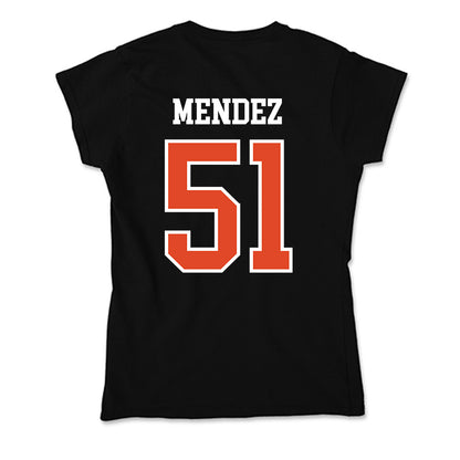 Oregon State - NCAA Baseball : Connor Mendez - Soft Style Women’s T-Shirt-1