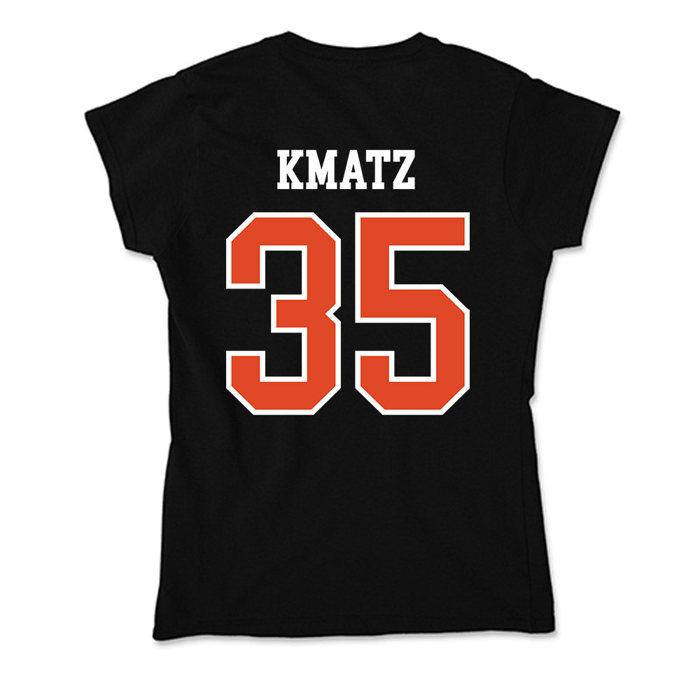 Oregon State - NCAA Baseball : Zach Kmatz - Soft Style Women’s T-Shirt-1