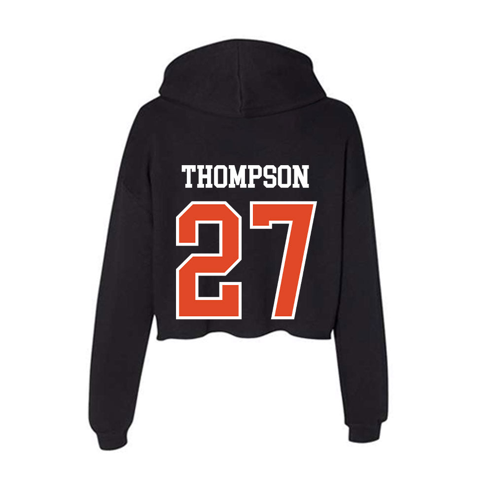 Oregon State - NCAA Softball : Tristian Thompson - Women's Crop Fleece Hoodie-1