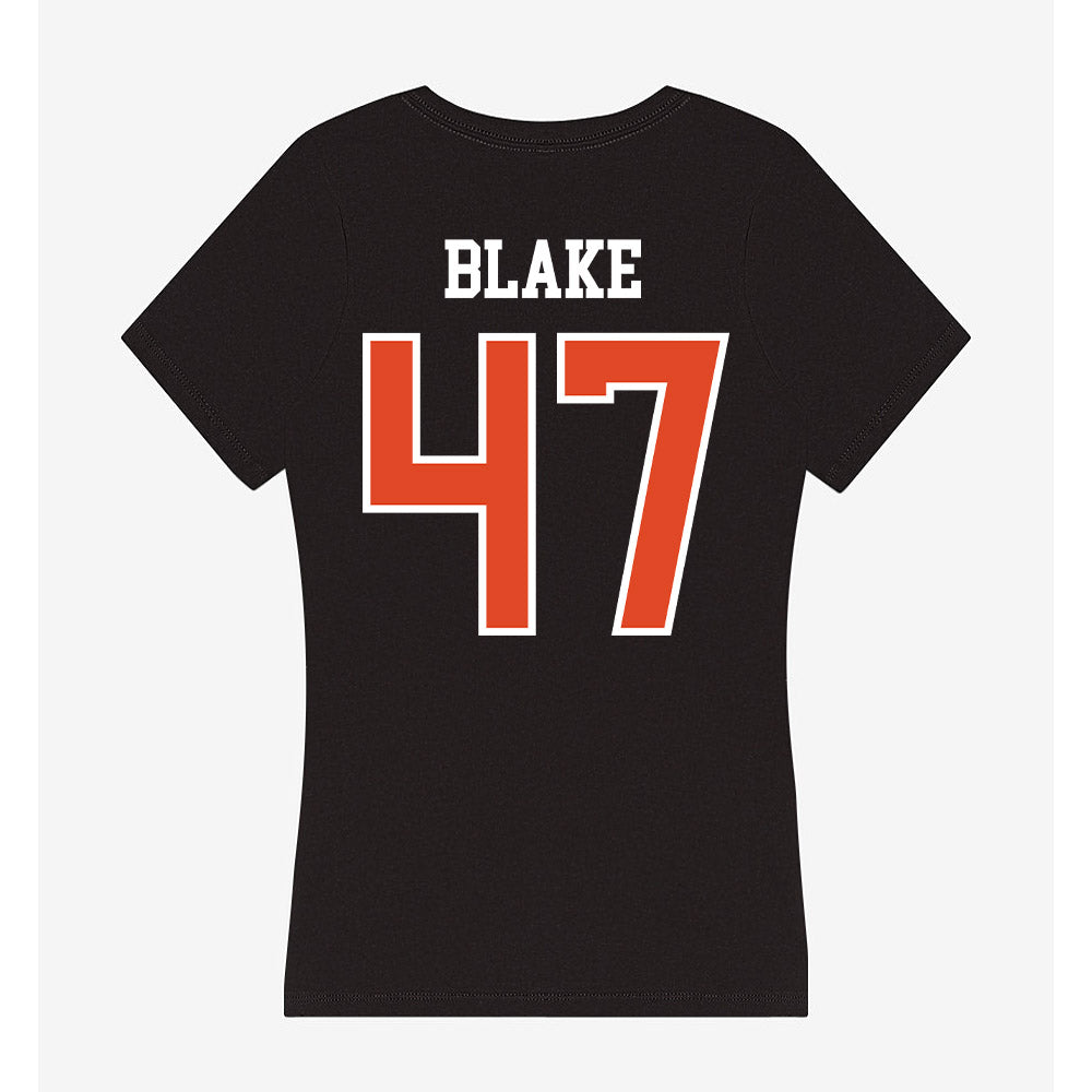 Oregon State - NCAA Football : Tyree Blake - Women's V-Neck T-Shirt-1
