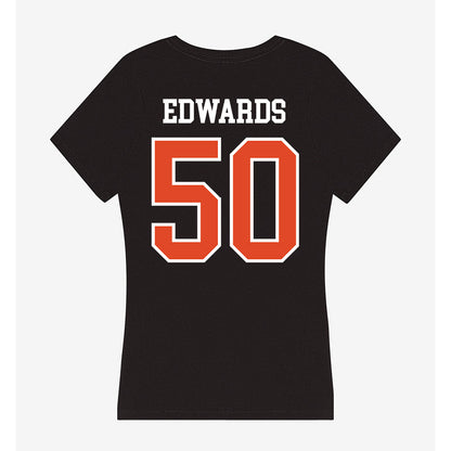 Oregon State - NCAA Baseball : Zach Edwards - Women's V-Neck T-Shirt-1