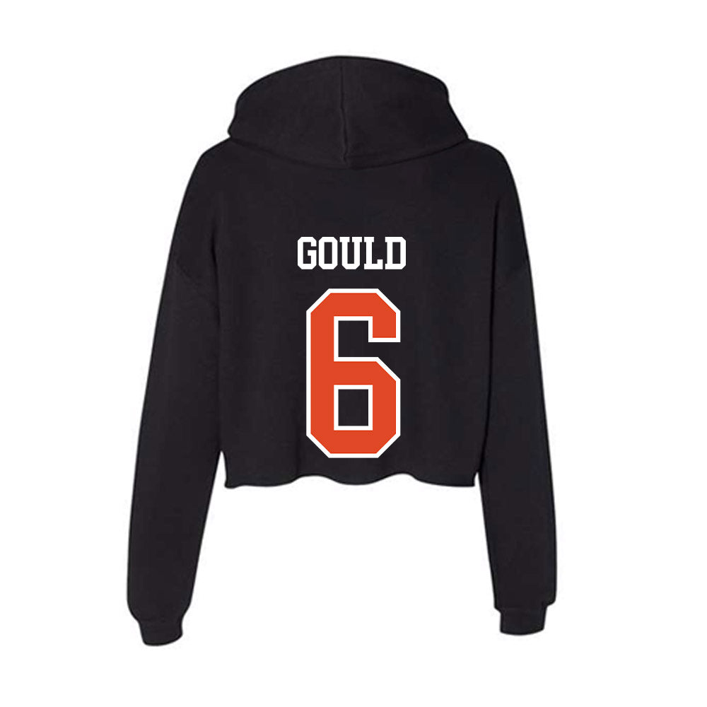 Oregon State - NCAA Women's Volleyball : Bridget Gould - Women's Crop Fleece Hoodie-1