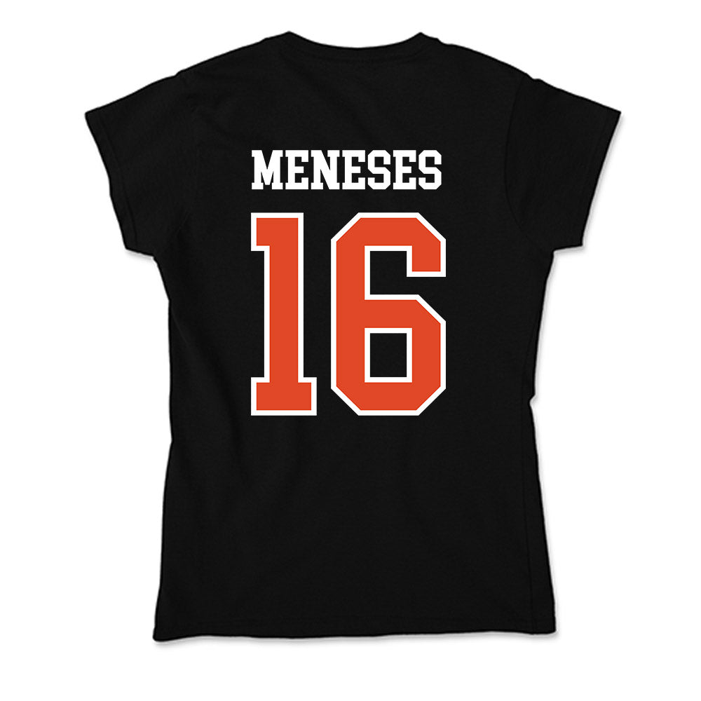 Oregon State - NCAA Men's Soccer : Massimo Meneses - Soft Style Women’s T-Shirt-1