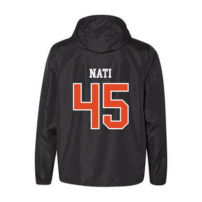 Oregon State - NCAA Baseball : Joshua Nati - Windbreaker-1