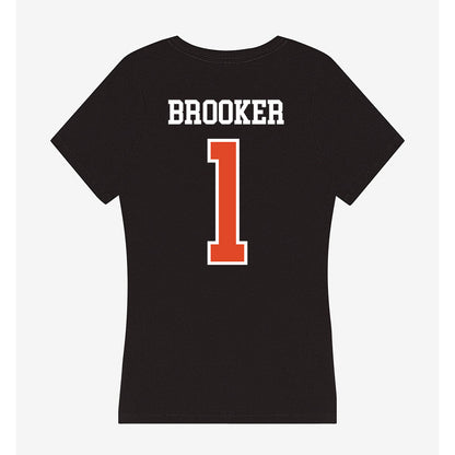 Oregon State - NCAA Women's Soccer : Libby Brooker - Women's V-Neck T-Shirt-1