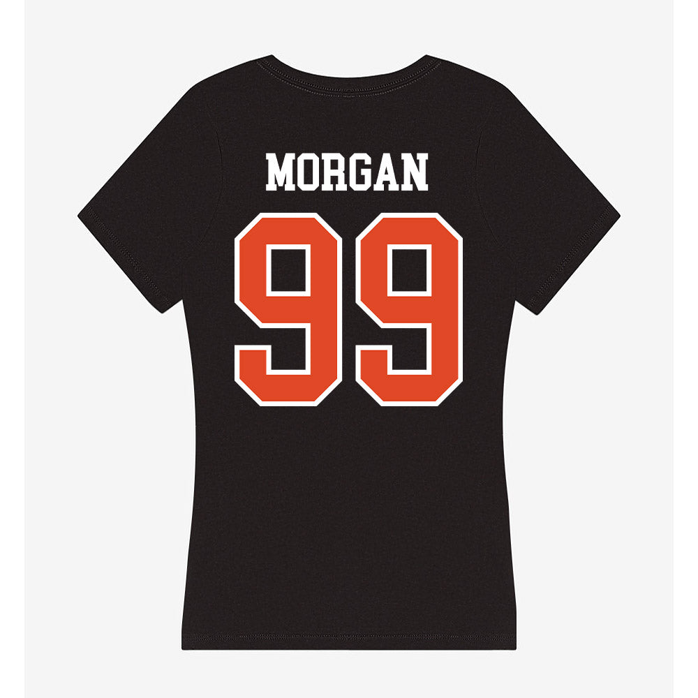 Oregon State - NCAA Women's Soccer : Alexi Morgan - Women's V-Neck T-Shirt-1