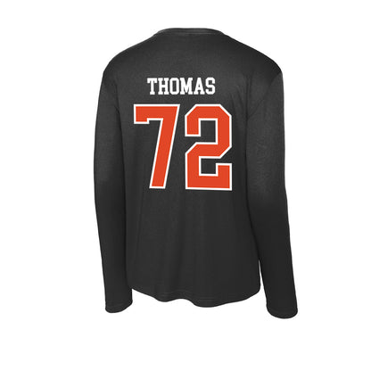 Oregon State - NCAA Football : Noah Thomas - Activewear Long Sleeve T-Shirt-1