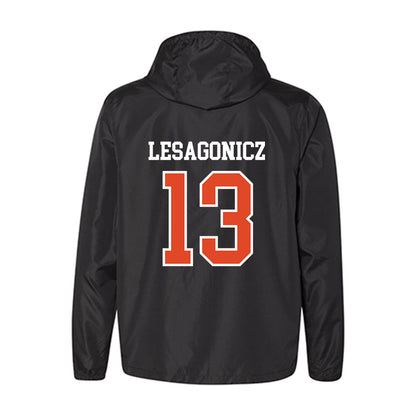 Oregon State - NCAA Women's Volleyball : Abby Lesagonicz - Classic Shersey Windbreaker-1