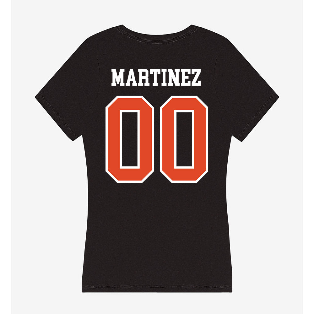 Oregon State - NCAA Women's Soccer : Samantha Martinez - Women's V-Neck T-Shirt-1