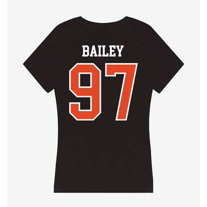 Oregon State - NCAA Football : Tyler Bailey - Women's V-Neck T-Shirt-1