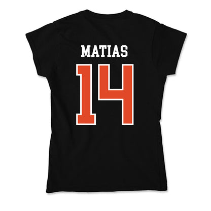 Oregon State - NCAA Women's Volleyball : Jackie Matias - Soft Style Women’s T-Shirt-1