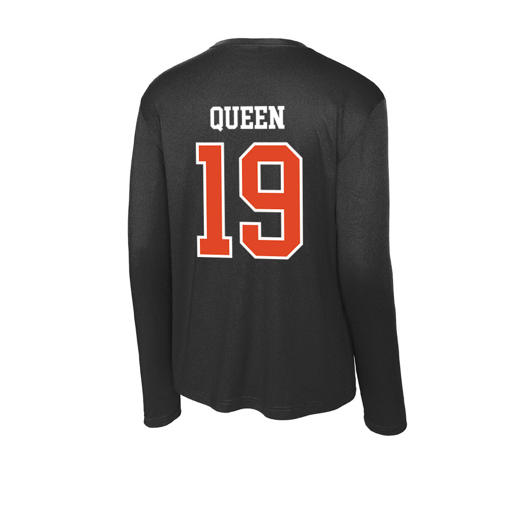 Oregon State - NCAA Baseball : Wyatt Queen - Activewear Long Sleeve T-Shirt-1