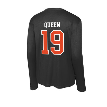 Oregon State - NCAA Baseball : Wyatt Queen - Activewear Long Sleeve T-Shirt-1