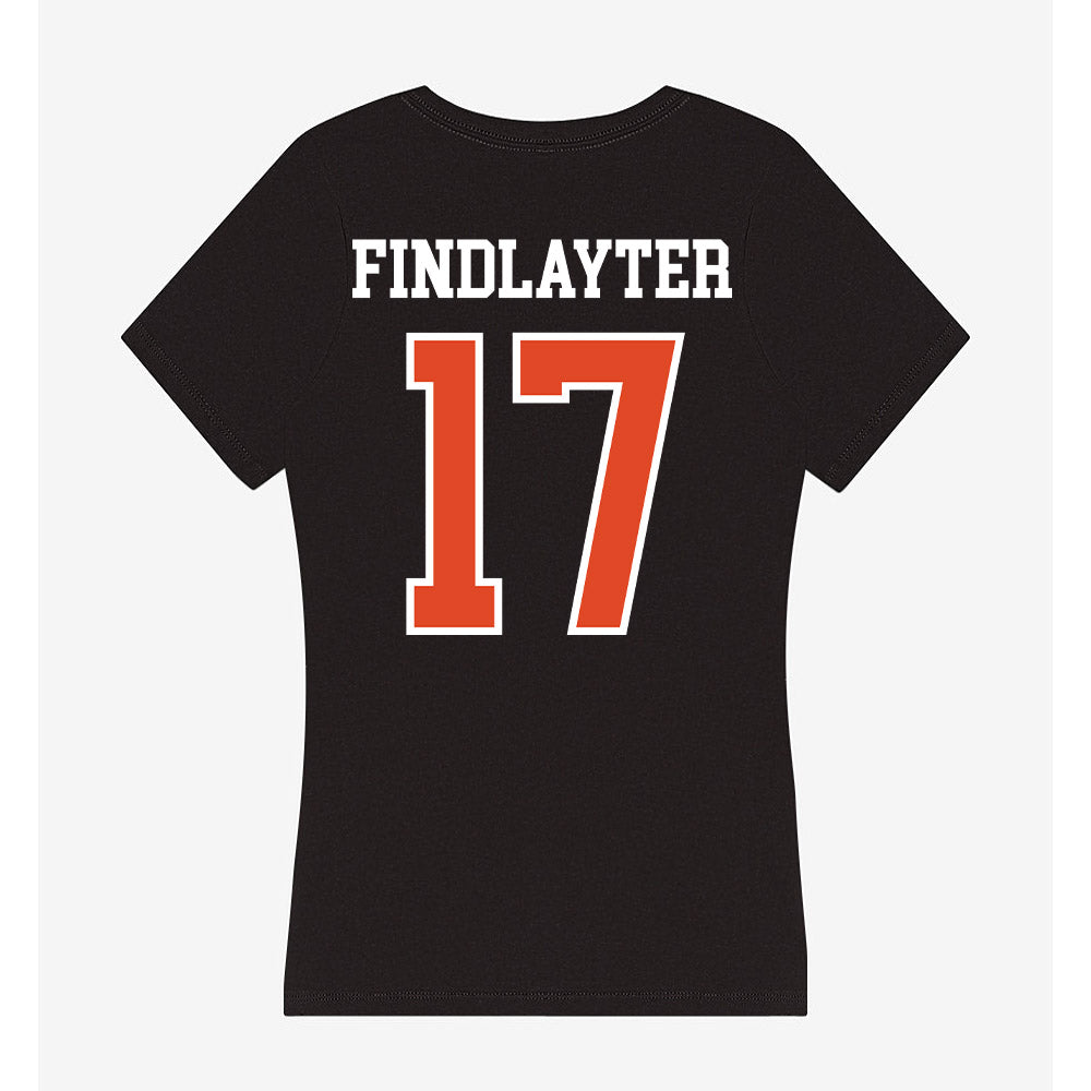 Oregon State - NCAA Football : Ishmael Findlayter - Women's V-Neck T-Shirt-1