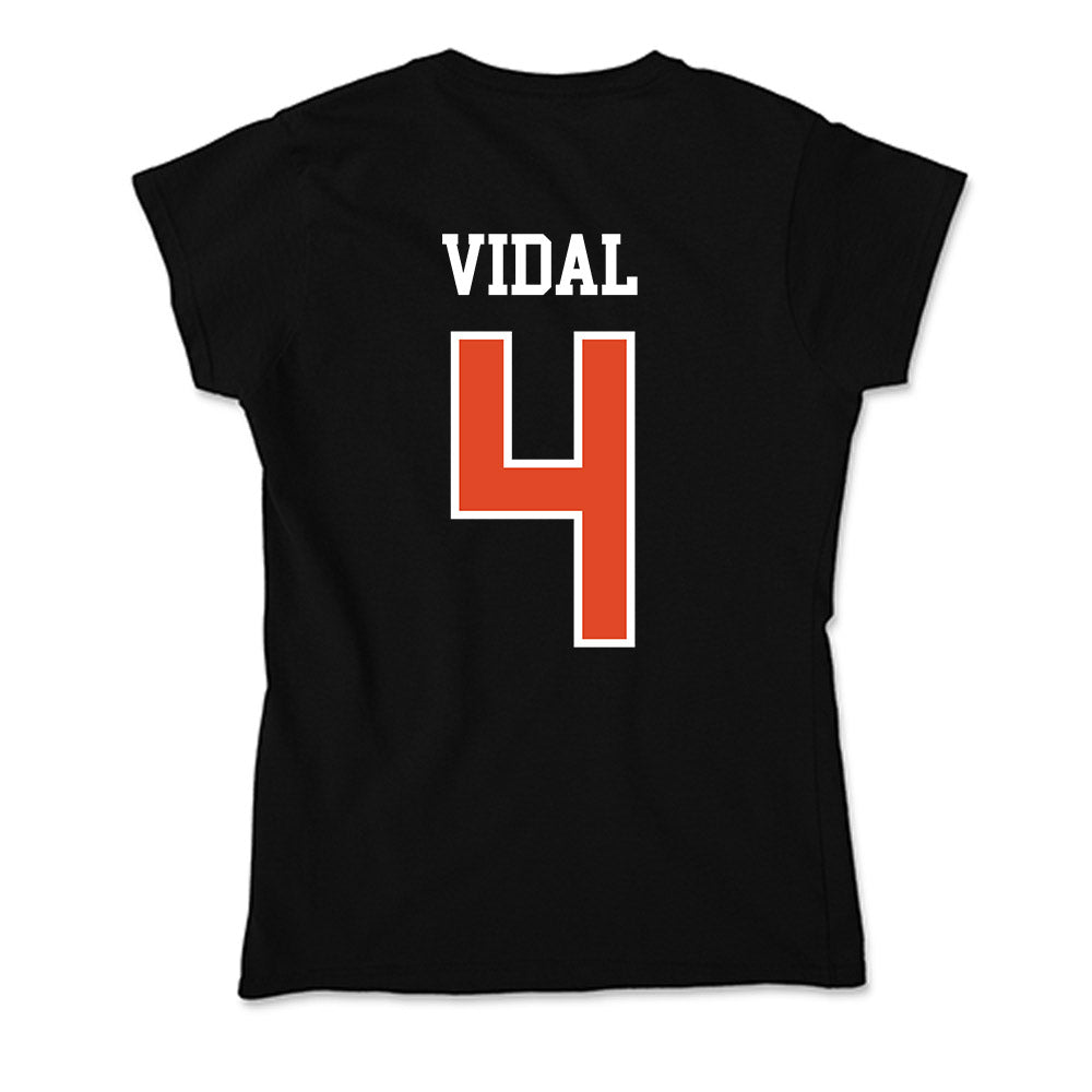 Oregon State - NCAA Men's Soccer : Oriol Vidal - Soft Style Women’s T-Shirt-1