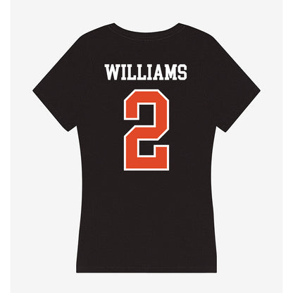 Oregon State - NCAA Women's Volleyball : Gregory Williams - Women's V-Neck T-Shirt-1