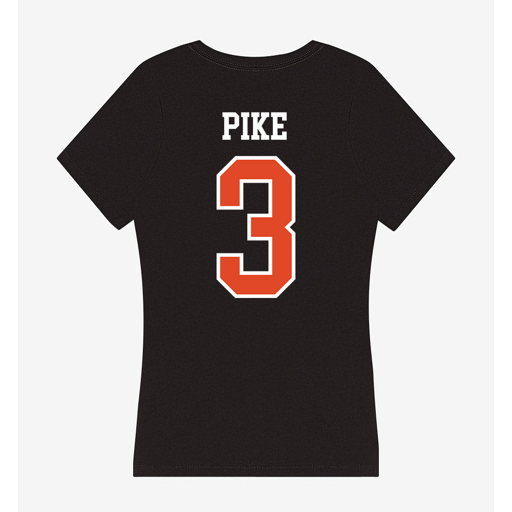 Oregon State - NCAA Baseball : Mason Pike - Women's V-Neck T-Shirt-1