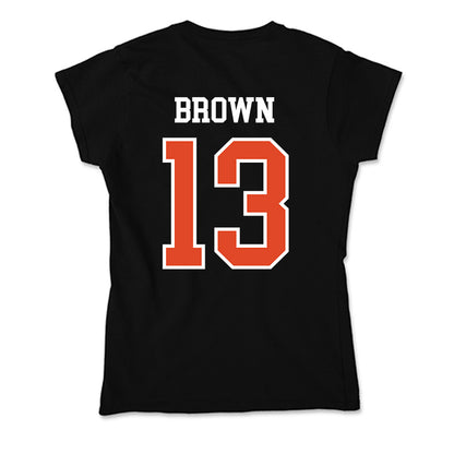 Oregon State - NCAA Football : Jeremiah Brown - Soft Style Women’s T-Shirt-1