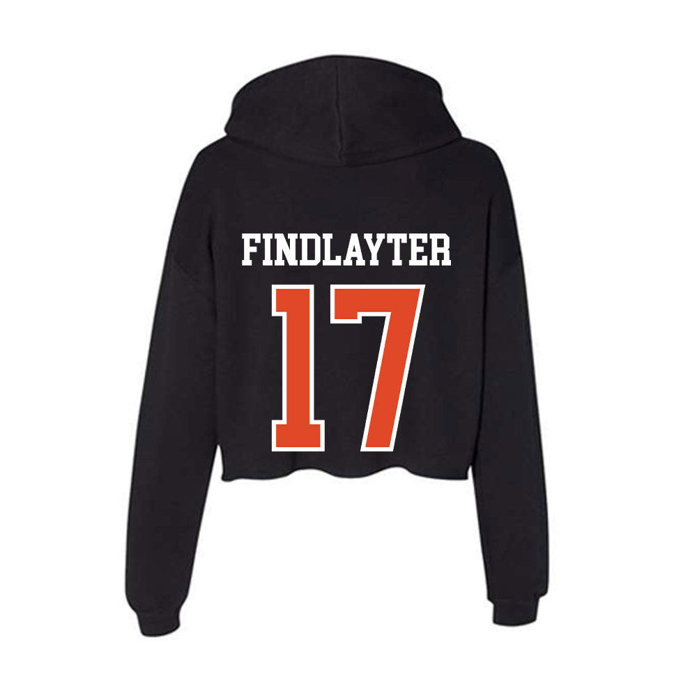 Oregon State - NCAA Football : Ishmael Findlayter - Women's Crop Fleece Hoodie-1