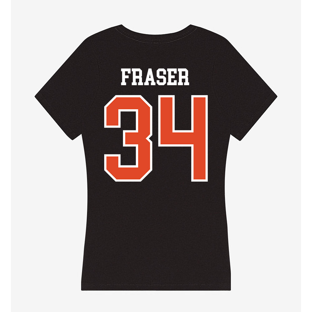 Oregon State - NCAA Baseball : Max Fraser - Women's V-Neck T-Shirt-1
