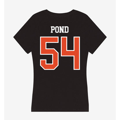 Oregon State - NCAA Football : Clive Pond - Classic Shersey Women's V-Neck T-Shirt-1